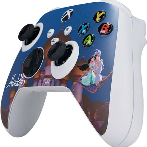 Disney Aladdin and Jasmine Magic Carpet Xbox Series S Controller Skin